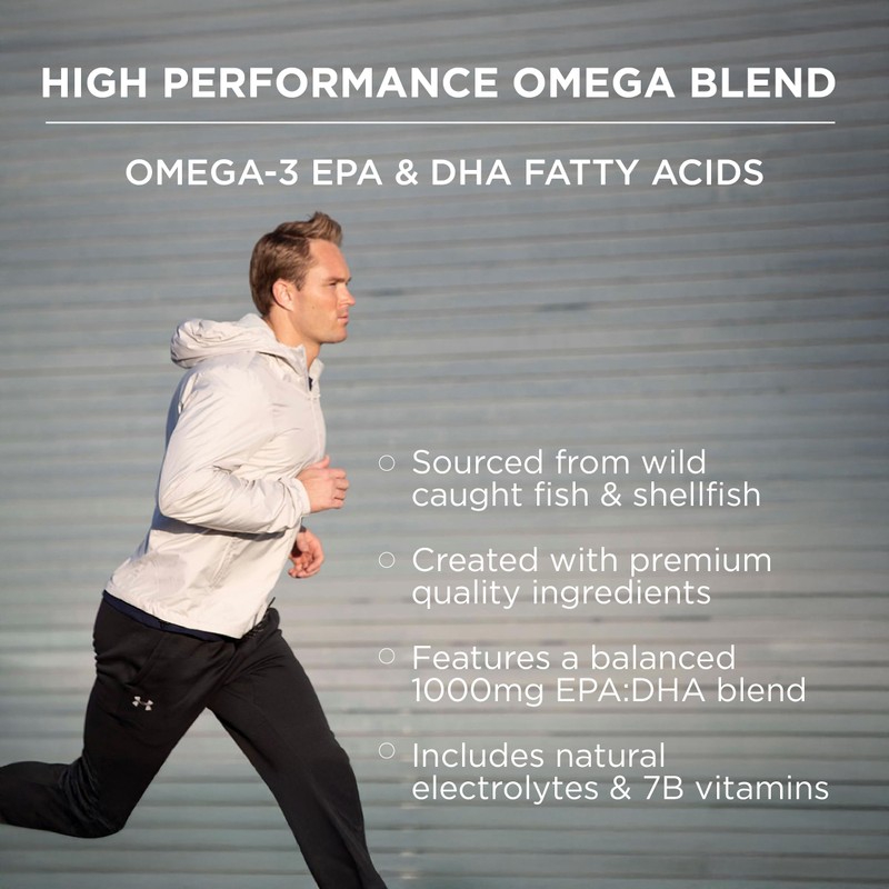 Basic Brands Smart Heart Omega-3 Fish Oil, 1000 mg, 50