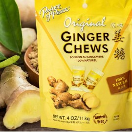 Prince of Peace Ginger Chews Candy Original ( 100% Natural ) 4 oz~12/8/2025