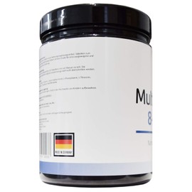 Multi Amino EAA 8 Pattern - 500 Tablets with 1000 mg Each - Master Amino Protein Formula with 8 Essential Amino Acids from Legumes - BCAA - High Dose - Vegan - Laboratory Tested