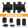 MAIKER 2PCS Roof Liner with Storage Organizer Bags Compatible with