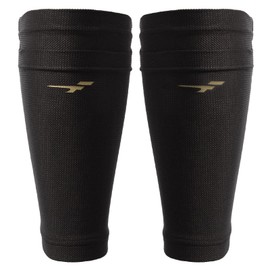 FINTA FT5981 Football Futsal Shin Guard Sleeve, Made in Japan, Shin Guards, Calf Sleeve, Set of 2 (M)