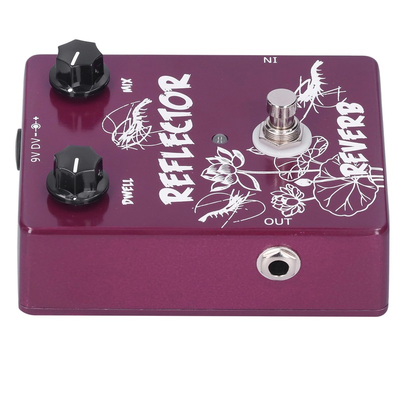 Spring Reverb Pedal Electric Guitar Reflector Effect Accessories Aluminum Alloy