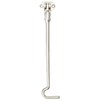 Carlisle Brass CAB1200SSS Cabin Hook, Satin Stainless Steel, 200 mm