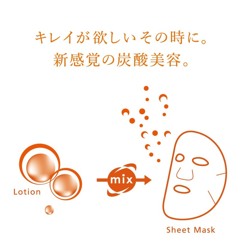 ドクターメディオン(Dr.MEDION) スパオキシマスク 炭酸シートマスク 3枚入り