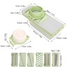 Vegetable Cutter Multifunctional Rustproof Veggie Potato Chopper Garlic Chopper for