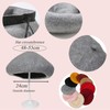 JK Home Kids Girls Wool Beret Hat with 4pcs Hair
