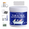 Mollor Tub and Tile Refinishing Kit with Tools, 35oz White