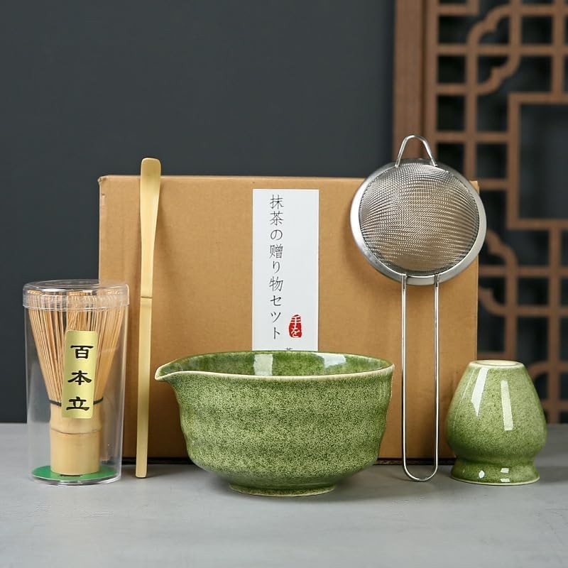 Generisch Traditional Japanese Matcha Tea Ceremony Set 5 Piece with