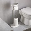 Joseph Joseph 70518 EasyStore Butler Toilet Paper Holder Stand and