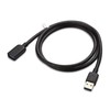 Cable Matters 2-Pack Short USB to USB Extension Cable 3