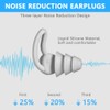HOTUT Ear plugs, ear plugs for sleeping, reusable and washable,