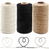 Anvin Cotton Twine - Durable Jute Packing & Craft Twines