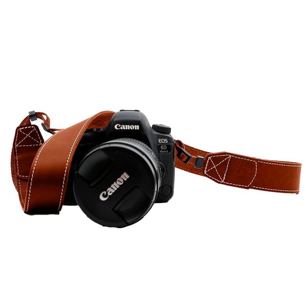 C Coiro Classic Genuine Leather Camera Strap, Shoulder Strap or