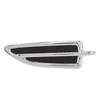 Front Mudguard Vent Molding Chrome Stylish Easy Installation Mud Flap