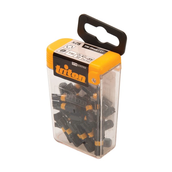 Triton T30 Screwdriver Impact Bit 25pk T30 25mm (357832)
