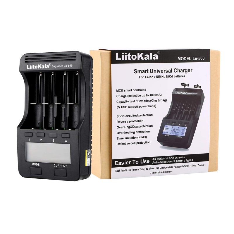 Cargador de batería Inteligente, Lii-500-xi, Lii-500-xi
