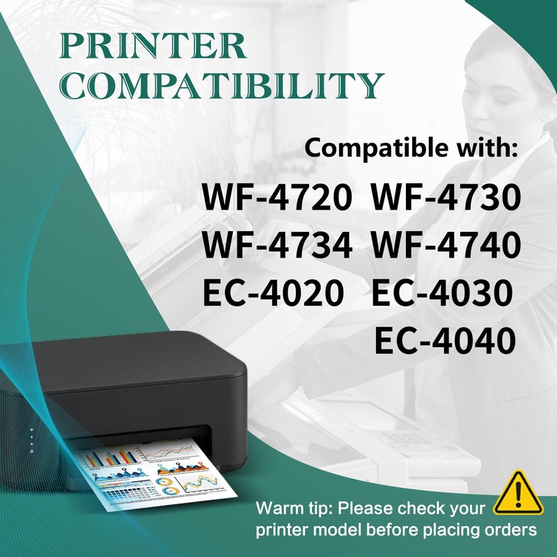 Emojink Remanufactured for 802XL Ink Cartridges for Epson Printer