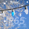 Brightown 2 Pack C9 Christmas Lights - Total 162 FT