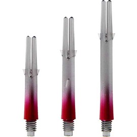 L-Style L-Shaft Lock Straight Twotone Black Clear Red Display Length 190
