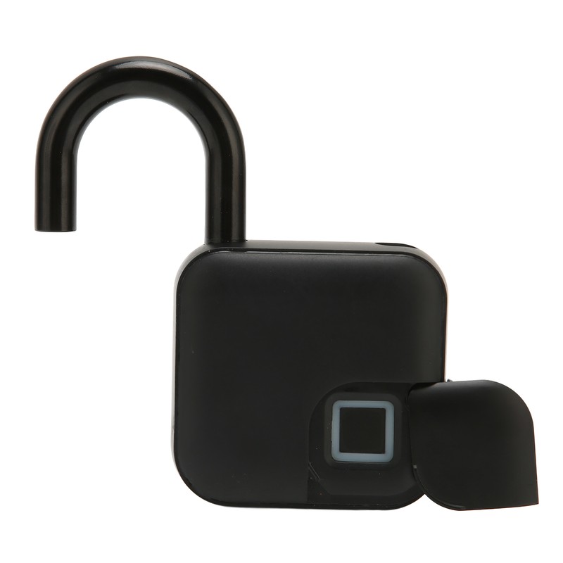 Fingerprint Padlock Waterproof Safety Electronic Lock for Door Suitcase Gym