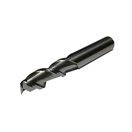 CNC QUALITÄT Solid Carbide End Mill Diameter 1 to 12 mm - Carbide Cutter for Machining in Aluminium - Groove Cutter with 2 Blades - 1 mm