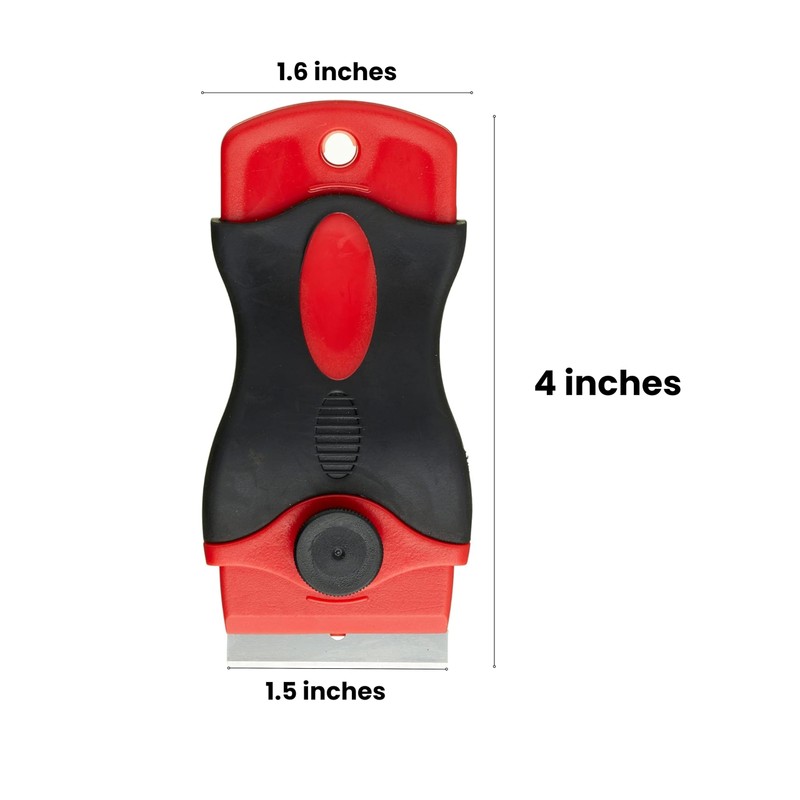 Mini Soft Grip Scraper – Compact Label & Sticker Remover