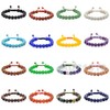AD Beads Natural 8mm Gemstone Bracelets Healing Power Crystal Macrame