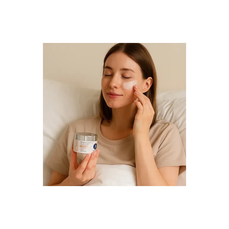 Crema Facial Rostro Cara De Noche Con Extracto De Arroz