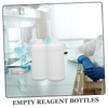 KICHOUSE 3Pcs Reagent Sample Bottles with Cap Empty Liquid Storage