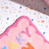 OHS Bath Mat For Bathroom Squeaky Clean Tufted Texture, Non