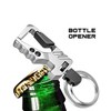 ZelariaX Key Ring Keychain, Super Durable, Zinc Alloy, Includes Carabiner,