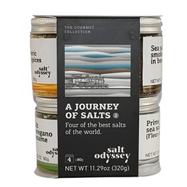 Salt Odyssey Combo Salts of the World, 4 X 80 g