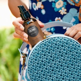 Edens Garden Fractionated Coconut Carrier Oil- 100% Pure Premium Hexane Free MCT Oil, Natural Moisturizer For Dry Skin, Hair, Scalp, Lip & Nail Care, Diluting Essential Oils & Massage 118 ml (4 fl oz)