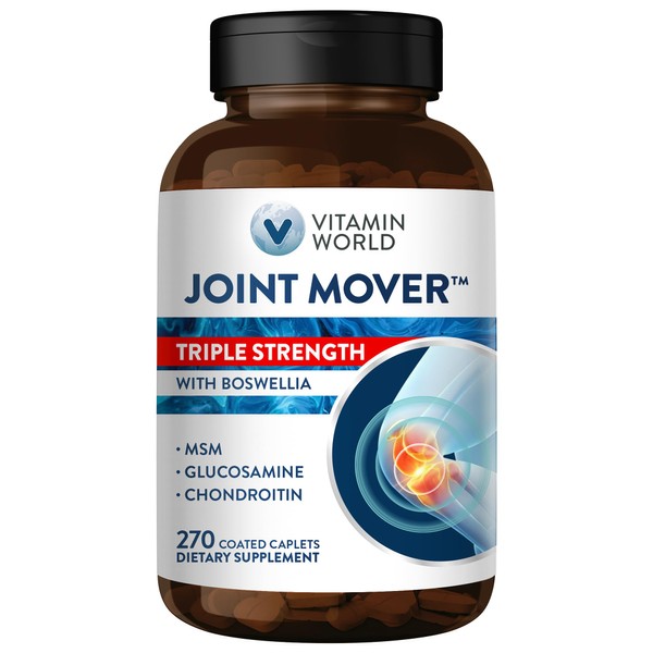 Vitamin World Triple Strength Joint Mover, Glucosamine Chondroitin with MSM