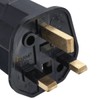 CABLEPELADO European Plug to UK Plug Adapter | Travel Plug