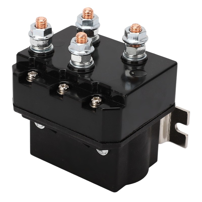 Electric Winch Relay 250A ABS Housing Waterproof Copper Contact Brass