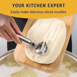 GEDEUBAN 3 PCS Pelador De Nopales Con Espinas, Cuchara Para Pelar, Cactus Peeler Spoon