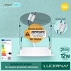 LUCERNA LED Recessed Ceiling Downlight 12 W - Indoor Round