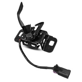 Hood Latch Assembly Fit for Chevy Silverado 2500 3500 HD 2015-2019 Replace GM1234132 84460937, Hood Latch with Remote Start