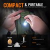 TUNENGE S12Pro Keychain Flashlight Rechargeable,750 High Lumen EDC Mini Flashlight