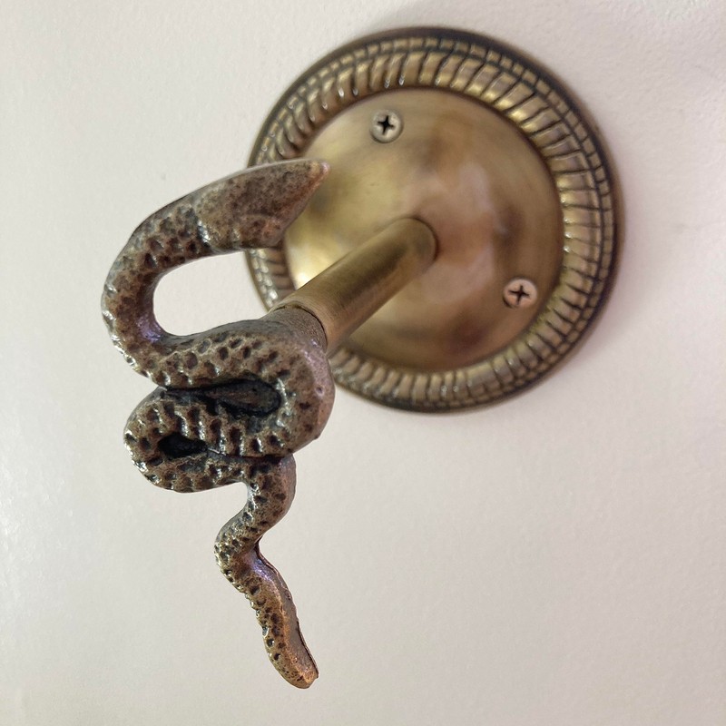 Animal Hook, Curtain Hold Back, Tie Back, Jewellery Hook, Antique