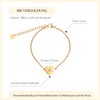 Personalisiertes Armband Herz Damen