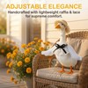 Elegant Lace Summer Porch Goose Outfit for 17/23 Inch Lawn