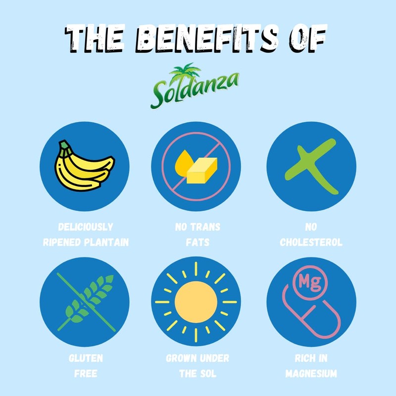 Soldanza Yuca/Cassava Chips, 1.59 Oz (Pack of 24)