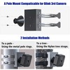 Zivif Security Camera Pole Mount Wall Mount Compatible with Blink