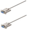 Manhattan CABITL720 Cable Serial DB-9 a RS-232, Null Modem, Hembra/Hembra,