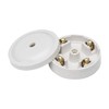 Knightsbridge SN8410 20A Junction Box 4-Terminal - White (59mm)