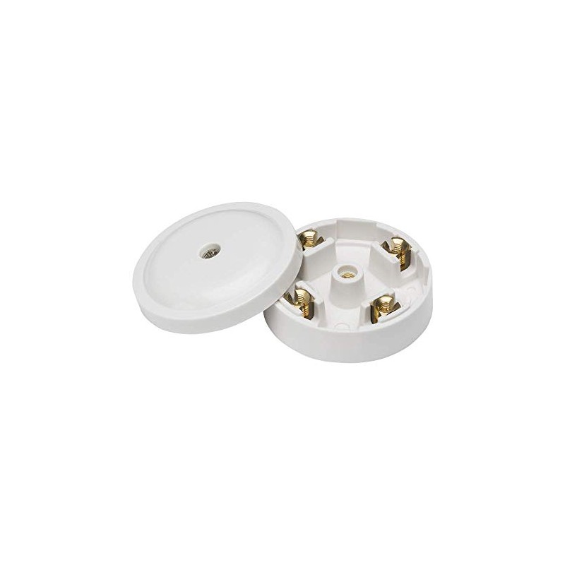Knightsbridge SN8410 20A Junction Box 4-Terminal - White (59mm)