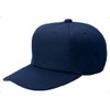 Zett BH121 Baseball Hat, Six Sides All-Knit Cap