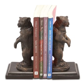 SPI Home Growling Bear Bookends Pair - Perfect for Any Home Or Bookshelf
